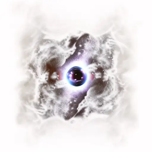 Black Hole Nebula Tattoo