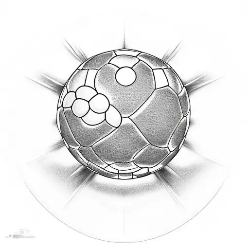 Anime Character Doing A Football Trick