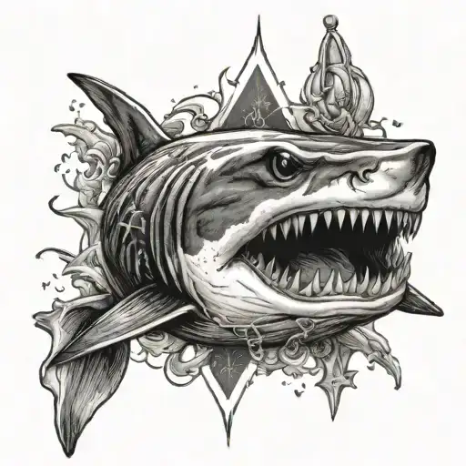 Shark And Jesus Christ