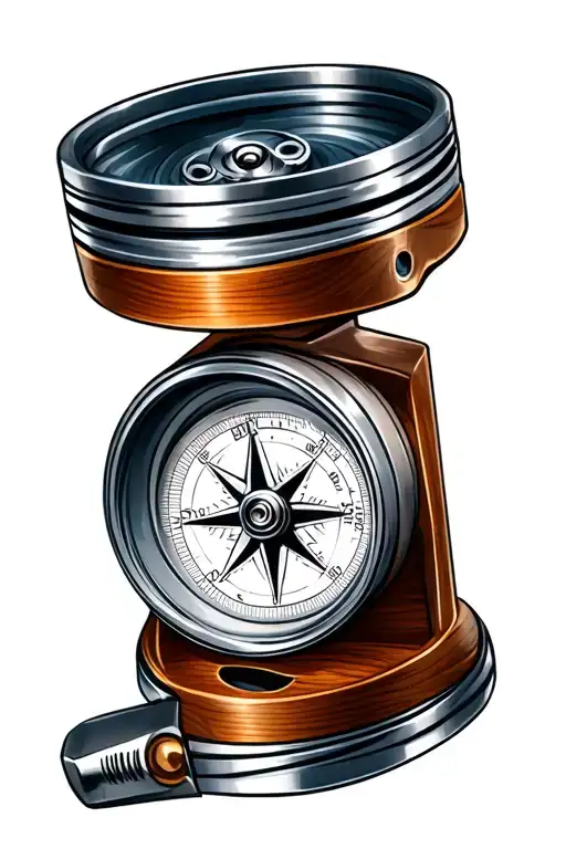 Piston Compass Combined
