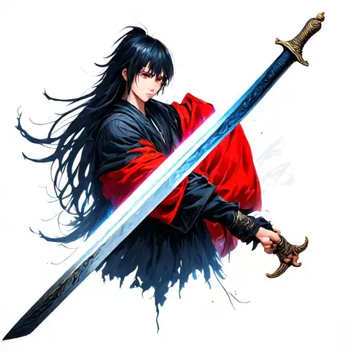 Bleach Anime Bankai Senbonzakura Kageyoshi Sword For Outer Foreigner