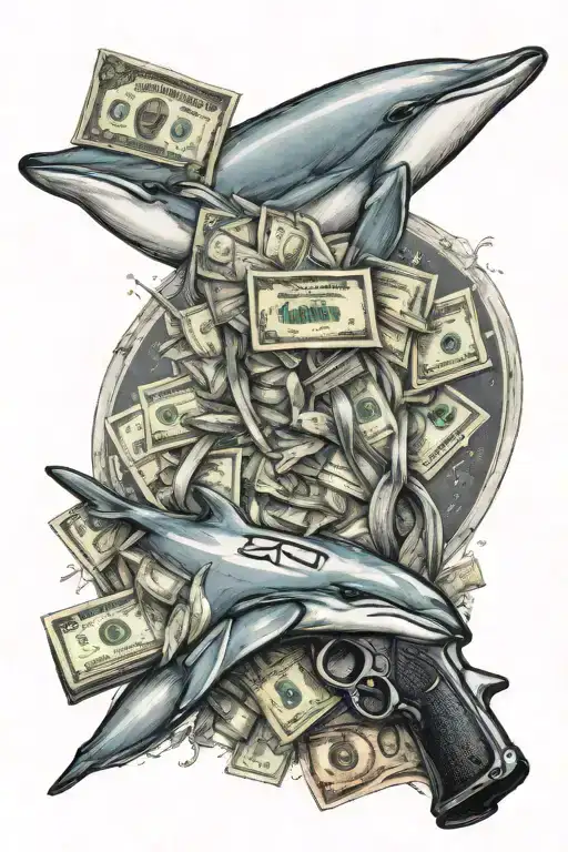 Dolphin And Money And Guns Money Drugs