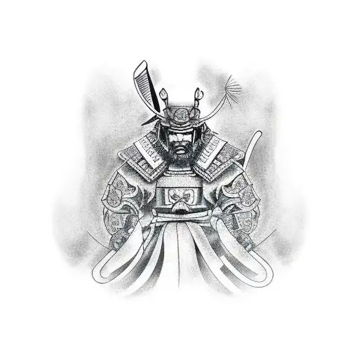 Samurai Left Arm Sleeve