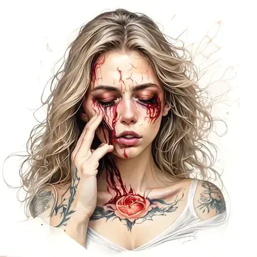 A Woman Who Is In Pain Who Thinks Bcp But At The Same Time Who Turned The Page