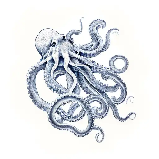 Octopus Ocean Wave Kraken
