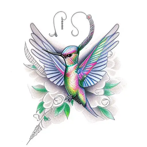 Hummingbird Lantern Floral