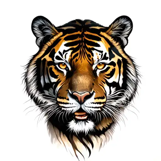 I Need A Filler Tattoo Design For Premade Tiger Tattoo Design