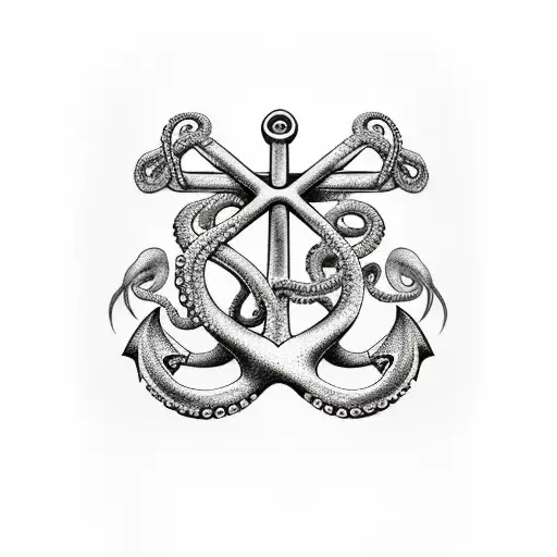 Anchor On Octopus