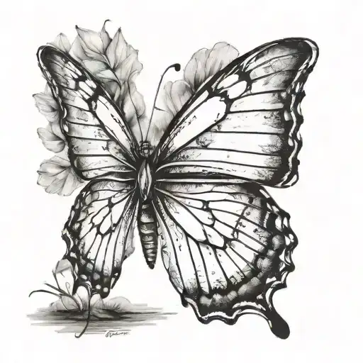 Angel Wing Butterfly