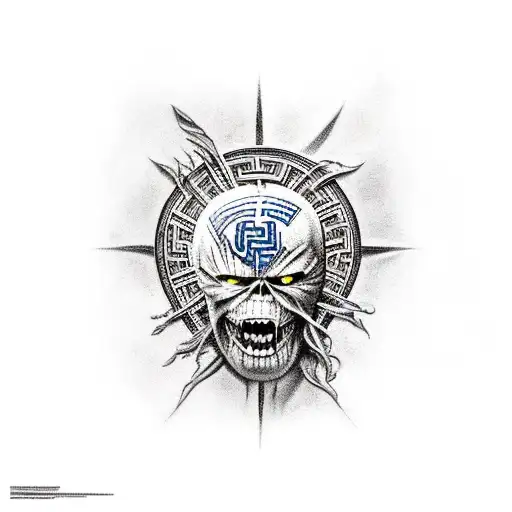 Eddie Iron Maiden Album Greece