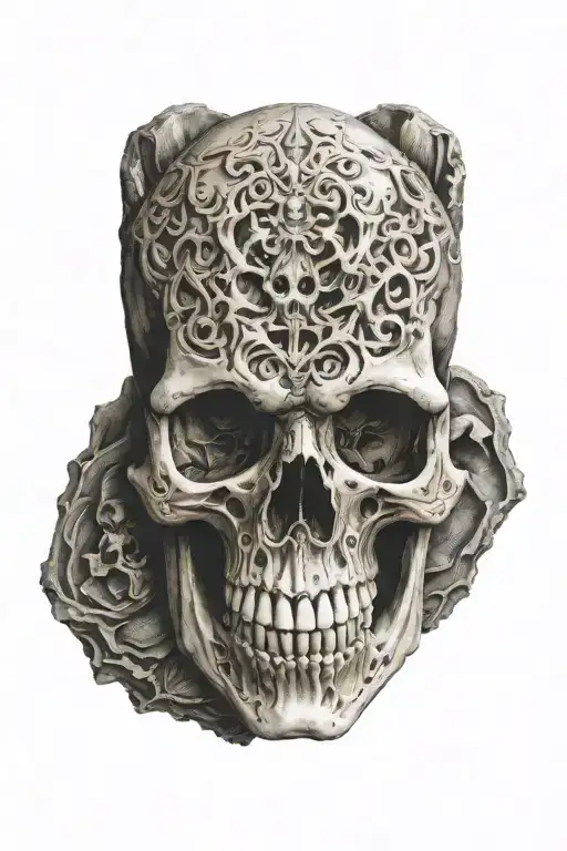 Carved Skull