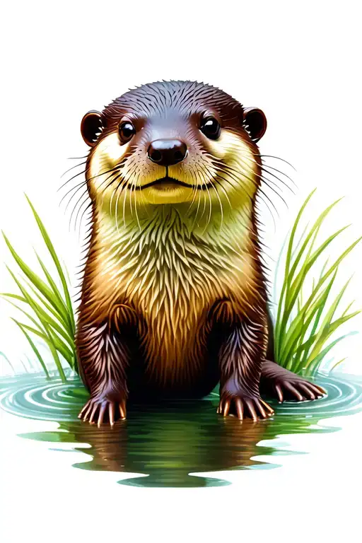 Nature Otter Realistic