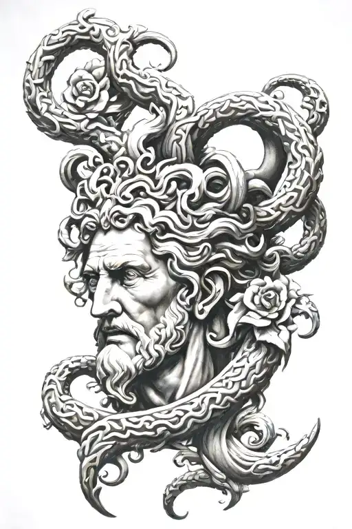 Zeus Black Heart Medusa