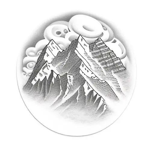 Realistic Mountain Landscape