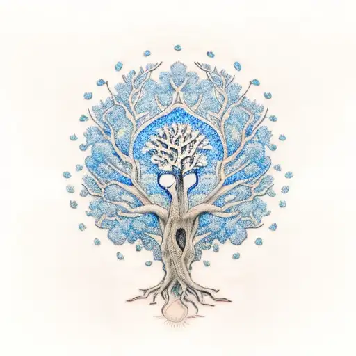 Tree Of Life Blue