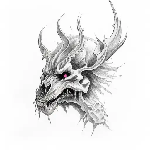 Black And White Broken Sword