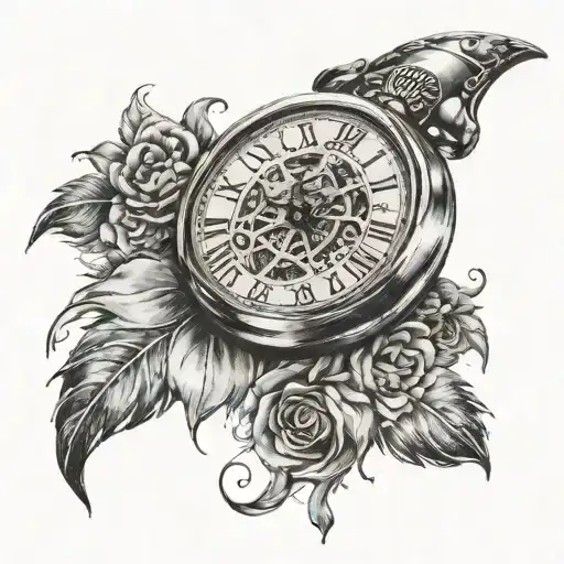 Clock With Graffiti Sleeve