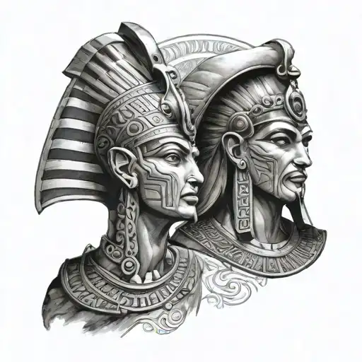Egyptian God Going To War With A Greek God