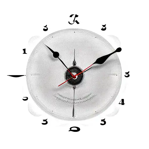 Clock Pointing South