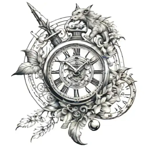 Clock Sagittarius