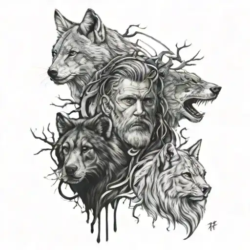 Make Tattoo For Three Man Friends