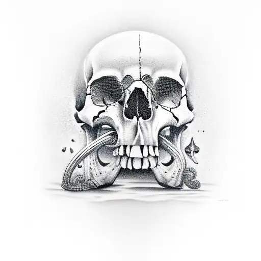 Hyper Detailed Raiders Skull