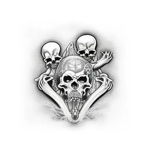 Mother Protecting Her Three Sons Of Death Attack