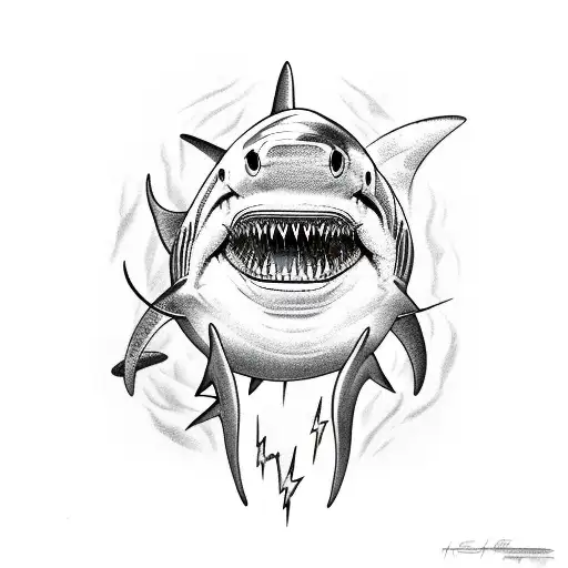 Shark And Lightning