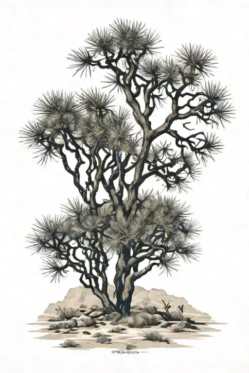 Joshua Tree Desert Landscape