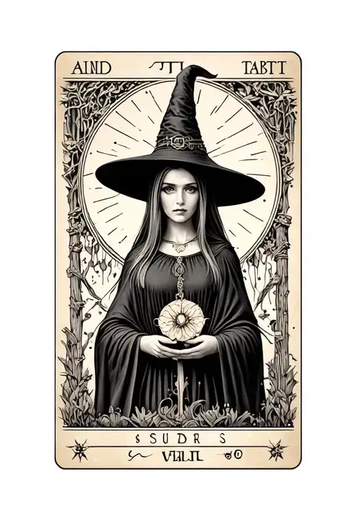 Witch And Tarot Supreme Priestess