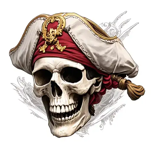 Skull Of A Pirate