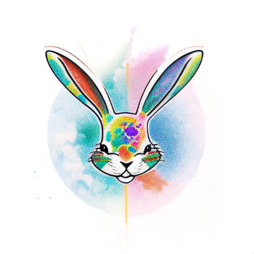 Playboy Bunny Logo That Is Rainbow