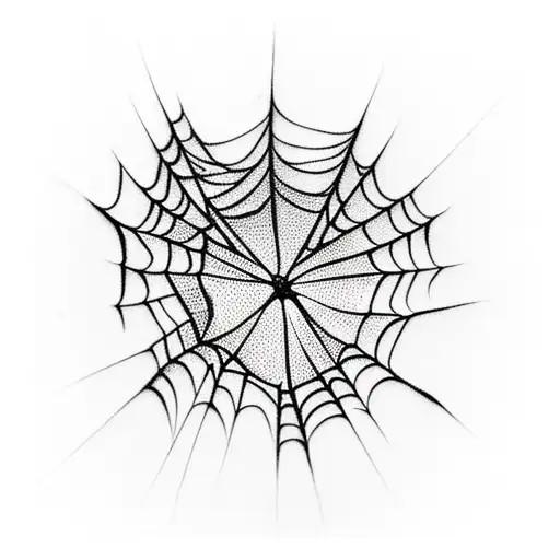 Spider Web To Tatoo On A Knee
