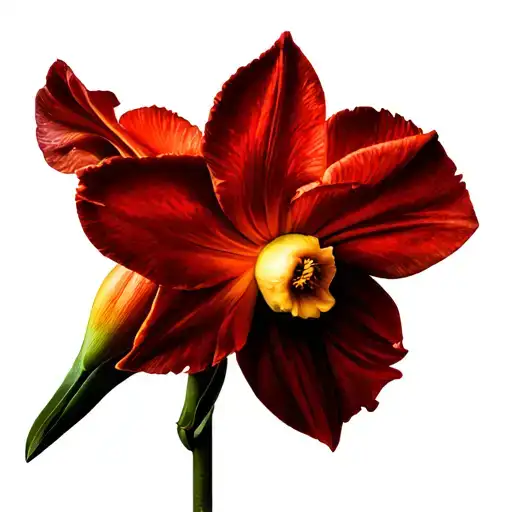 Narcissus And Cardinal