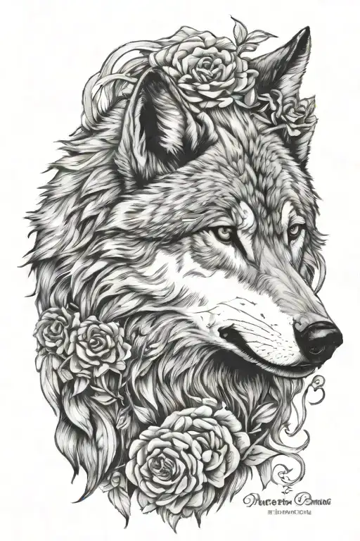 Wolf Proverb The One You Feed