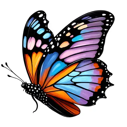 Butterfly Tattoo For Best Friends