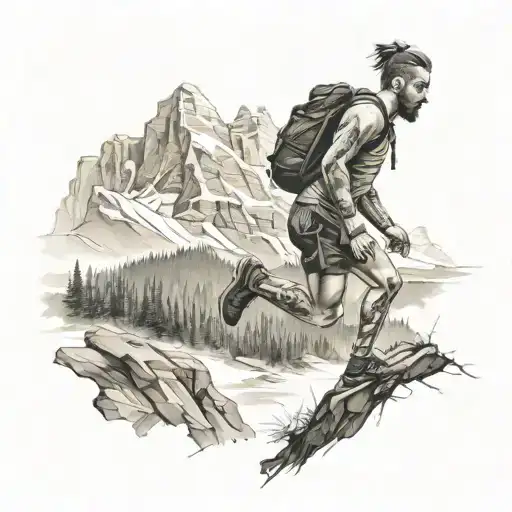 Mountain Running Freely