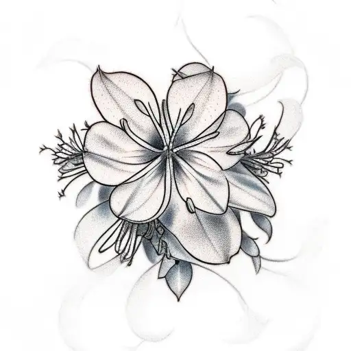 Color Honeysuckle Vine