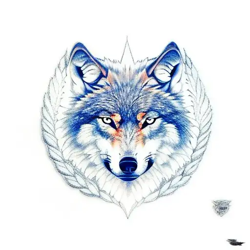 Wolf With A Eagle And Ajaguar