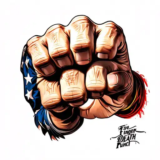 American Fist Of The Five Finger Death Punch Group