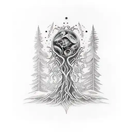 Norse Yggdrasil Space