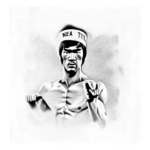 Bruce Lee Made Out Of Water