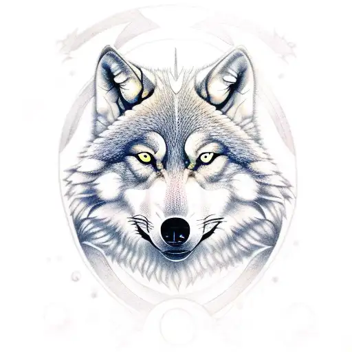 Nordic 2 Wolves Skoll And Hati Sun And Moon