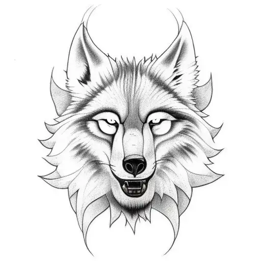 Nordic Skoll And Hati Chasing The Sun And Moon