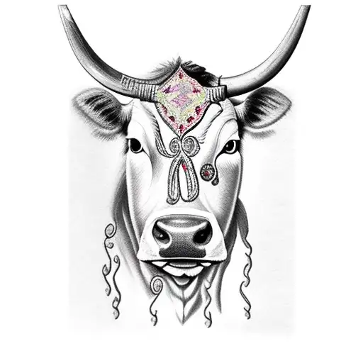 Cow Taking Patron Shot