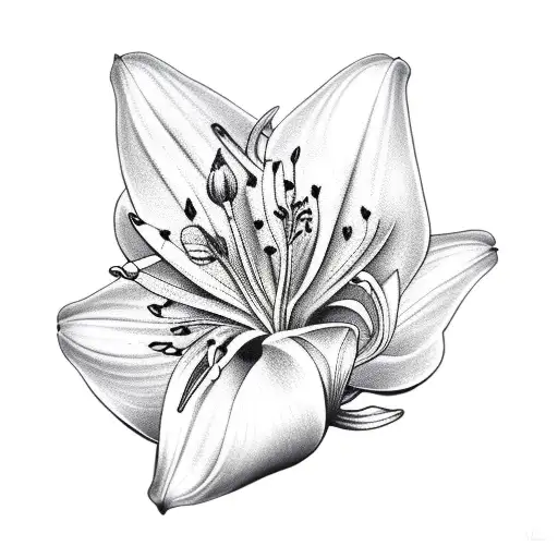 Masculine Lily Forearm