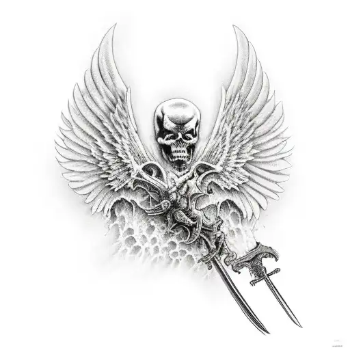 Death Angel Over Brothers Grave