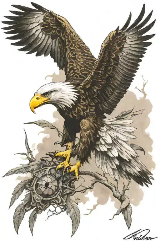 Eagle And Airborne Infantry