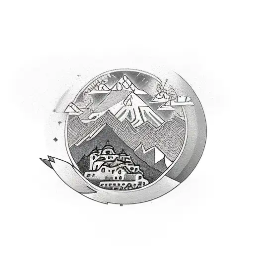 Create A Tattoo That Connects The Andes Mountains With Travel