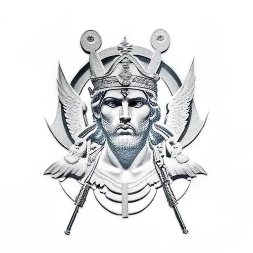 Combine A Greek God Or Goddess With A Military Theme